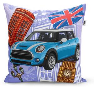 Sablio Vankúš Mini sedan Londýn - 40x40 cm
