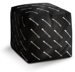 Sablio Taburet Cube AMG vzor - 40x40x40 cm