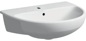 Polozápustné umývadlo Geberit Selnova 55x44 cm otvor pre batériu uprostred 500.311.01.7