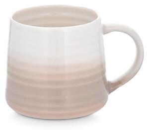 Hrnček s béžovým ombre efektom Fern 350 ml – porcelánový hrnček