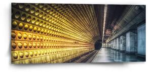 Sablio Obraz Pražské metro - 110x50 cm