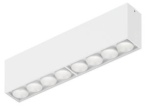 WEVER & DUCRÉ stropné LED svetlo Linoo 8.0, biela matná kovová, Biela / opálová, Obývacia izba / jedáleň, Hliník, Moderný, Stropné svetlo