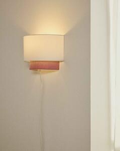BIANELLA nástenna lampa Ružová