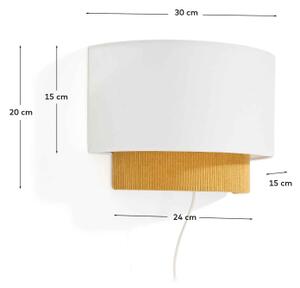 BIANELLA nástenna lampa Žltá