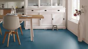 FORBO Marmoleum click Petrol 333358 Lamely 300 × 300 mm - 0.63 m2