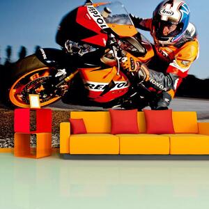 Sablio Tapeta Motorkár 2 - 125x75 cm