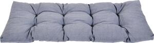 Poduška na lavicu Rojaplast PREMIUM 120 x 45 x 8 cm tmavo šedá