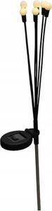 Solárna záhradná lampa 75 cm 6 bielych LED svetiel