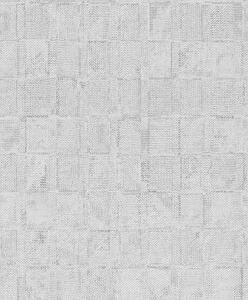 RASCH | Vliesová tapeta na stenu Deco Style 314731 | 0,53 x 10,05 m | šedá, biela