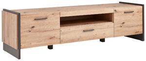 SKRINKA POD TV, dub artisan, 187/51/41 cm Hom`in - TV nábytok