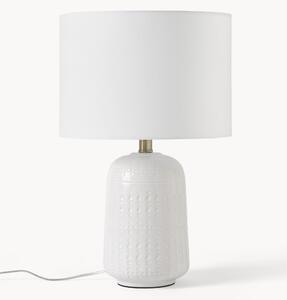 Veľká keramická stolová lampa Iva