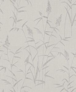 RASCH | Vliesová tapeta na stenu Deco Style 312911 | 0,53 x 10,05 m | šedá, biela