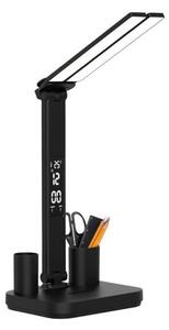 LED stmievateľná nabíjacia stolná lampa NOBLITE P LED/5W/5V 3000/4000/6000K 2200mAh čierna
