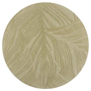 Flair Rugs koberce Kusový koberec Solace Lino Leaf Sage kruh - 160x160 (priemer) kruh cm