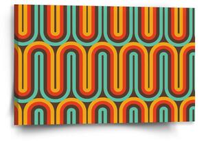 Sablio Obraz Retro vlny - 60x40 cm