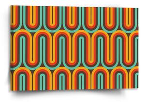 Sablio Obraz Retro vlny - 120x80 cm