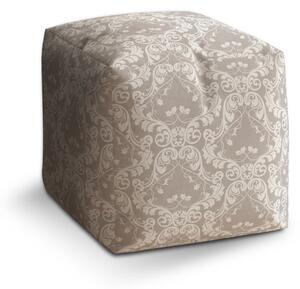 Sablio Taburet Cube Secesné noblesa: 40x40x40 cm
