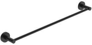 Rea Leo, vešiak na uterák 63 cm, čierna matná, REA-88019