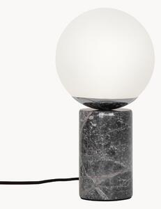 Malá stolová lampa s mramorovým podstavcom Lilly