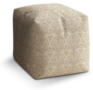 Sablio Taburet Cube Vintage luxus: 40x40x40 cm