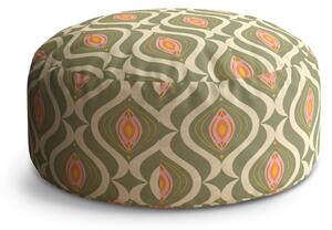 Sablio Taburet Circle Retro ornament: 40x50 cm