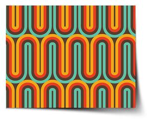 Sablio Plagát Retro vlny - 60x40 cm