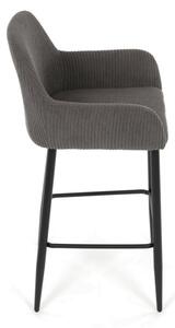 Barová stolička sivá AUB-V4009 GREY6