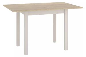 Signal Jedálenský rozkladací stôl Flip, 80-160cm, cremona torro dub / kašmír