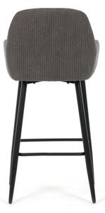 Barová stolička sivá AUB-V4009 GREY6