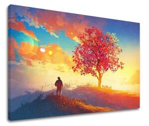 Obraz na stenu ZÁPAD SLNKA_048-11 Zľava 60 % 80x120 cm