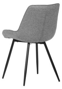 Jedálenská stolička sivá CT-395 SIL2