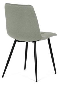 Jedálenská stolička zamatová, zelená DCL-X7015 GRN2