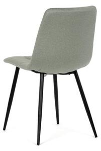 Jedálenská stolička zamatová, zelená DCL-X7015 GRN2