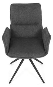 Jedálenská stolička sivá DCH-D1328 GREY2