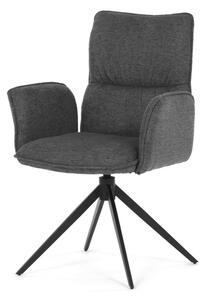 Jedálenská stolička sivá DCH-D1328 GREY2