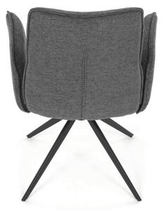 Jedálenská stolička sivá DCH-D1328 GREY2