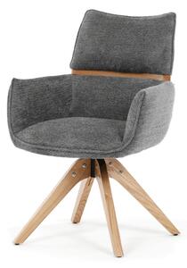 Jedálenská stolička sivá DCH-D1348 GREY2