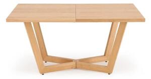 Halmar MASSIVE 3 jedálenský stôl 160-250x90cm, svetlý dub/ dub svetlý