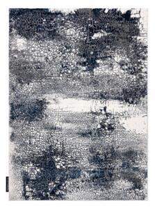 Koberec DE LUXE 528 Abstrakcia - krém / granát