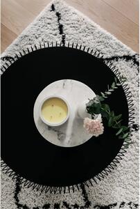 Béžovo-čierny koberec Mint Rugs Hash, 80 x 150 cm
