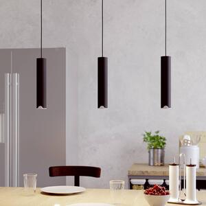 EGLO connect LED závesné svietidlo Balamorta-Z, 3-svetelné, čierne