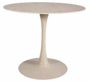 Signal AMADEO CERAMIC jedálenský stôl FI 90, farba TRAVERTINE/kašmír