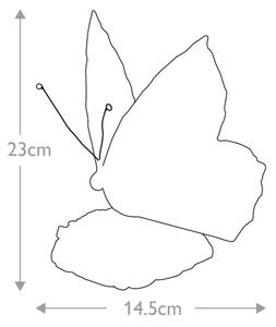 Elstead QZ-OBUTTERFLY-TL - LED dekoratívne svietidlo TIFFANY 1xG9/3W/12/230V motýľ