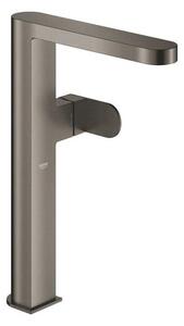 Vysoká umývadlová batéria Grohe Plus bez výpuste brúsený Hard Graphite 32618AL4