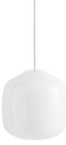 HAY Závesná lampa Buoy Glass Pendant, 200, White, Clay White