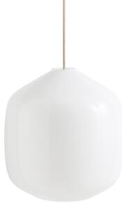 HAY Závesná lampa Buoy Glass Pendant, 300, White, Beton Grey