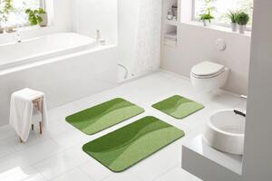 LineaDue FLASH - Kúpeľňová predložka zelená Rozmer: 60x90 cm