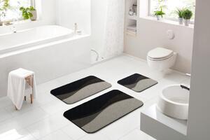 LineaDue FLASH - Kúpeľňový koberček hnedý Rozmer: 65x115 cm