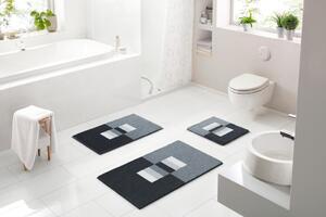 LineaDue CAPRICIO - Kúpeľňová predložka sivá Rozmer: 60x90 cm