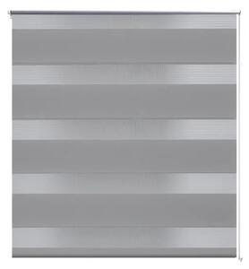 Roleta vzor zebra, 80 x 150 cm, sivá